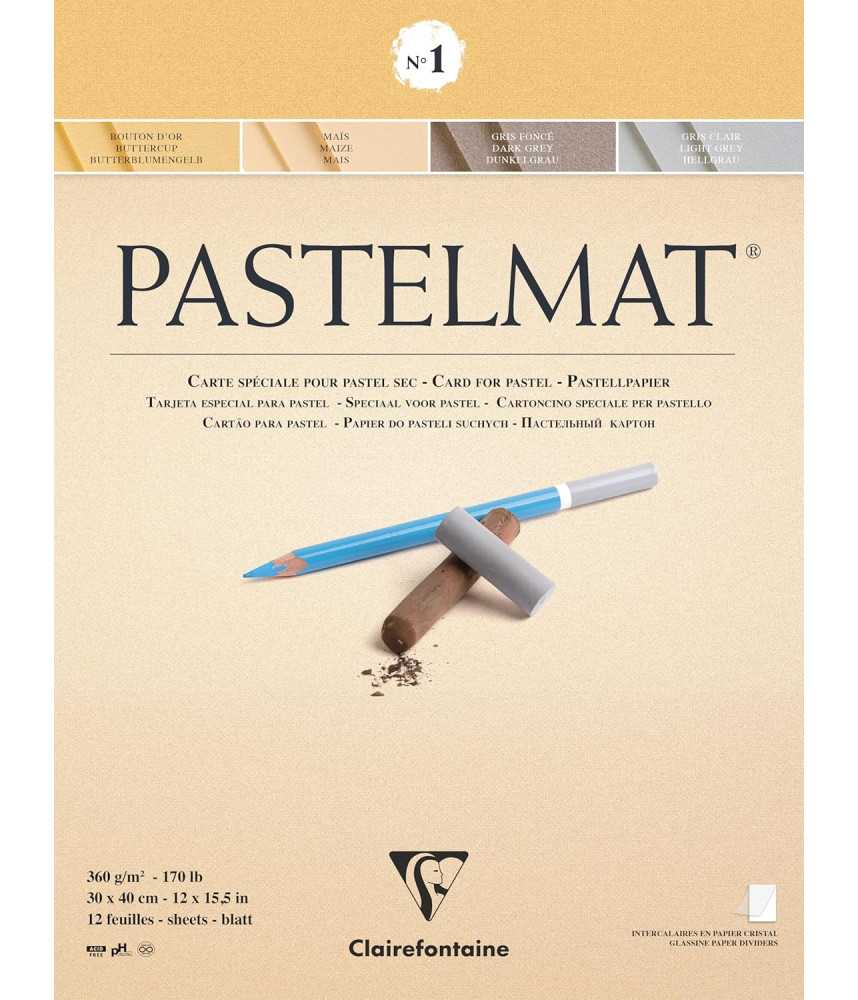 Clairefontaine Pastelmat 30X40cm NO.1