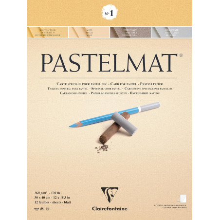 Clairefontaine Pastelmat 30X40cm NO.1