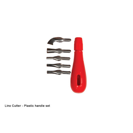 Dala Lino Cutter Set Plastic Handle