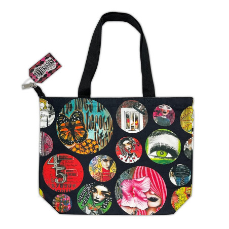 Ranger Dylusions Zipper Tote Bag