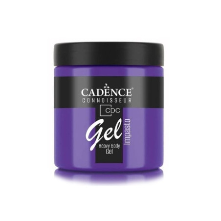 Cadence Connoisseur Heavy Body Gel Impasto 250ml - Purple Rain