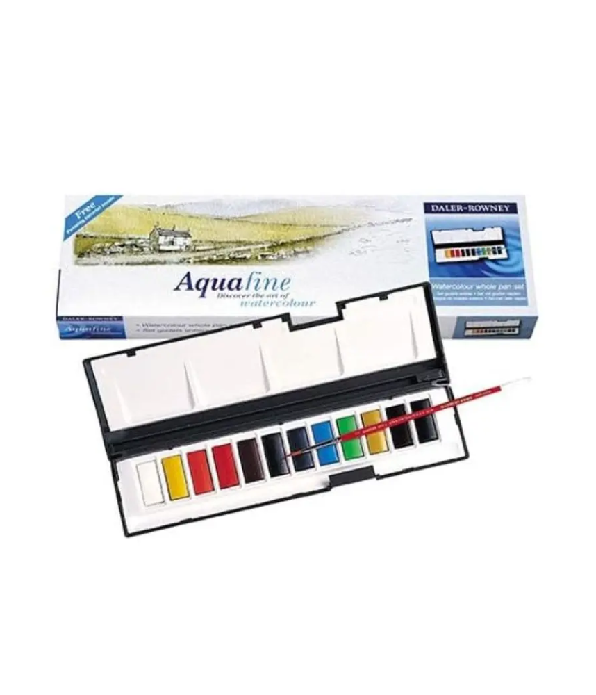 Daler Rowney Aquafine Whole Pan set of 12