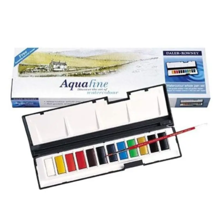 Daler Rowney Aquafine Whole Pan set of 12