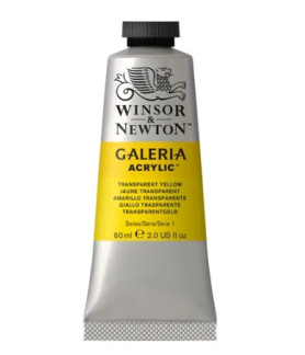 Winsor & Newton Galeria Acrylic Paint 60ml Transparent Yellow