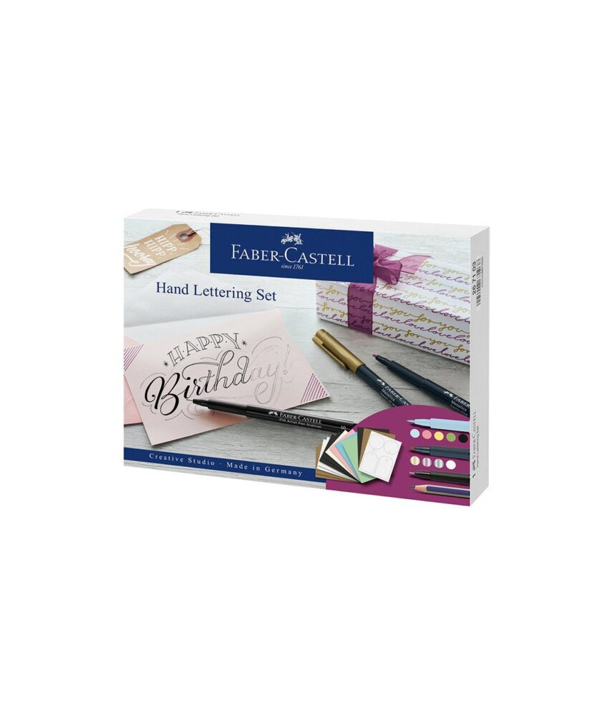 Faber Castell Creative set - hand lettering - 12 pieces