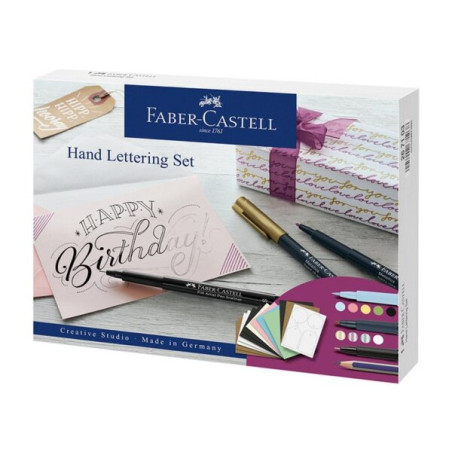 Faber Castell Creative set - hand lettering - 12 pieces