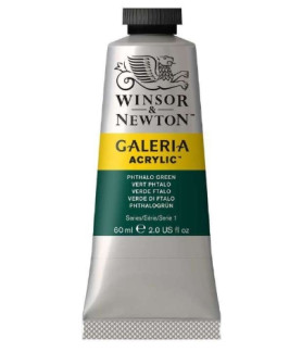 Winsor and Newton Galeria Acrylic Paint 60ml Phthalo Green