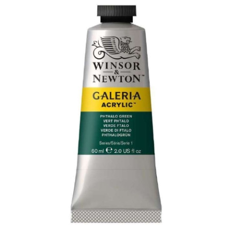 Winsor and Newton Galeria Acrylic Paint 60ml Phthalo Green