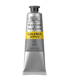Winsor & Newton Galeria Acrylic Paint 60ml -  Silver