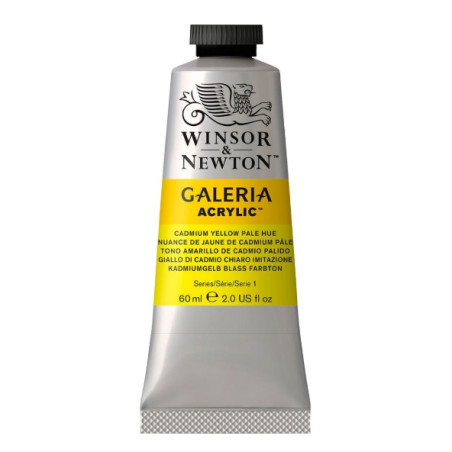 Winsor & Newton Galeria Acrylic 60ml - Cadmium Yellow Pale Hue
