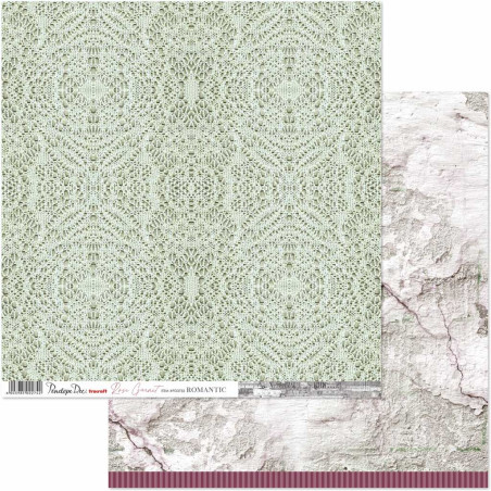 Penelope Dee Rose Garnet Paper - Romantic
