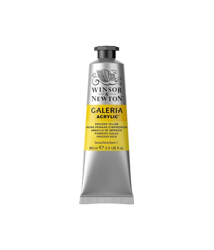 Winsor and Newton Galeria Acrylic Paint 60ml - Process Yellow