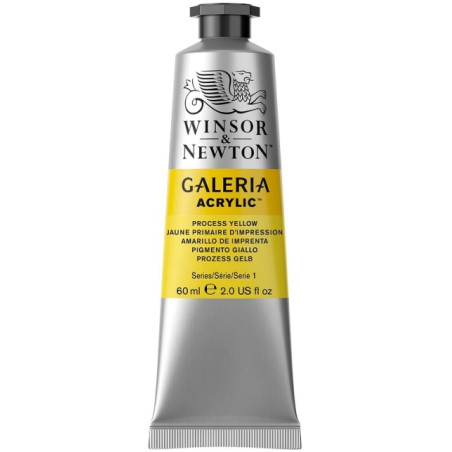 Winsor and Newton Galeria Acrylic Paint 60ml - Process Yellow
