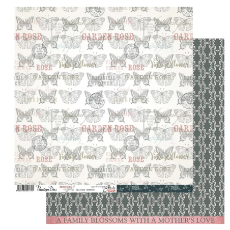 Penelope Dee Mother of Pearl 12 x 12 Scrapbook Paper - Devoted