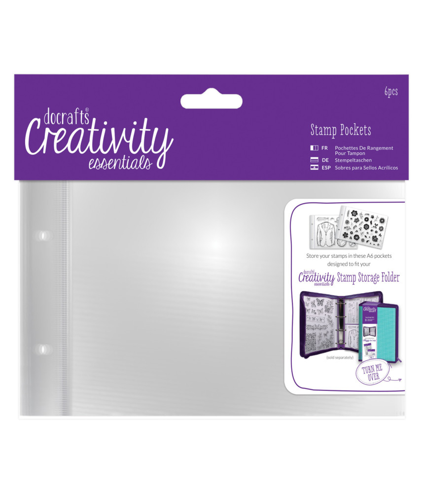 Docraft Creativity Essentials A6 Stamp Pockets
