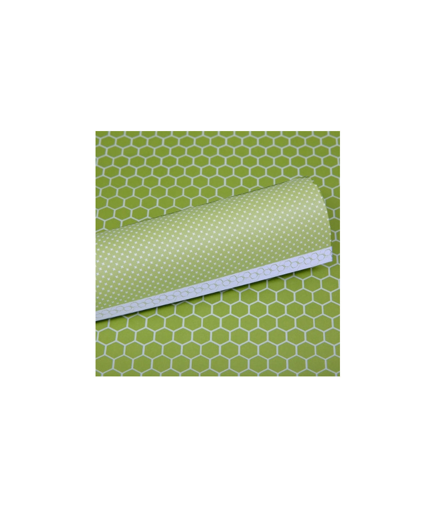 Lady Pattern Paper - Liewe Hexie Green Chartreuse
