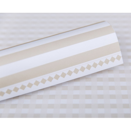 Lady Pattern Paper - Gingham So Buff