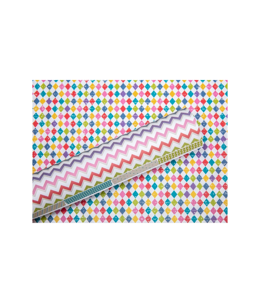 Lady Pattern Paper - Harley Harlequin - Bon Crayon