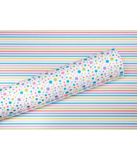 Lady Pattern Paper - Candy Stripe - Bon Crayon