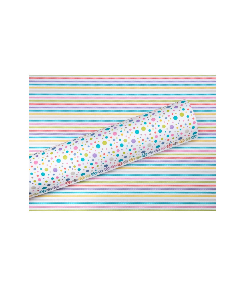 Lady Pattern Paper - Candy Stripe - Bon Crayon