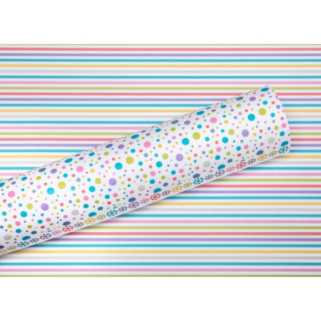 Lady Pattern Paper - Candy Stripe - Bon Crayon