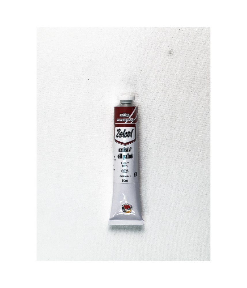 Zellen ZELCOL ARTIST OIL PAINT  50ml tub - Light Red