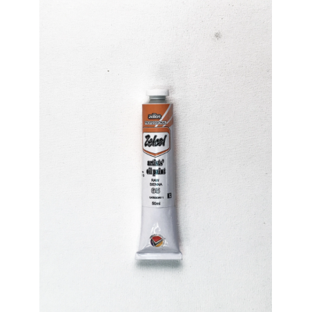 Zellen ZELCOL ARTIST OIL PAINT 50ml tub - Raw Sienna