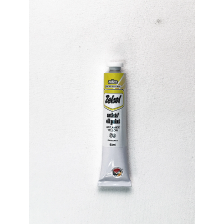 Zellen Zelcol Oil Paint 50ml tube - Arylamide Yellow