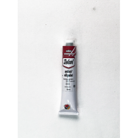 Zellen ZELCOL ARTIST OIL PAINT 50ml tub - Cadmium Red Deep