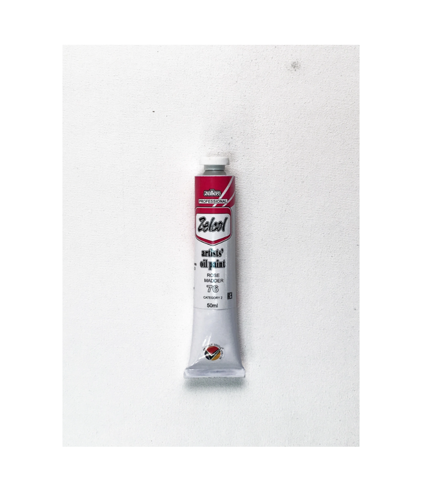 Zellen ZELCOL ARTIST OIL PAINT 50ml tub - Rose Madder