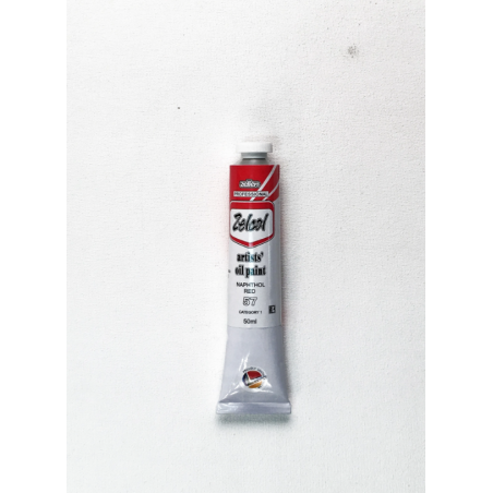 Zellen ZELCOL ARTIST OIL PAINT 50ml tub - Naphthol Red