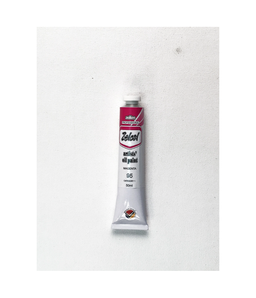Zellen ZELCOL ARTIST OIL PAINT 50ml tub - Magenta