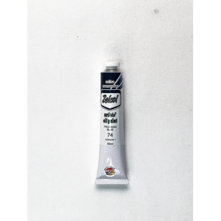 Zellen ZELCOL ARTIST OIL PAINT 50ml tub - Prussian Blue