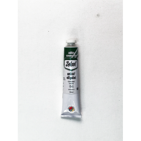 Zellen ZELCOL ARTIST OIL PAINT 50ml tub - Chrome Oxide