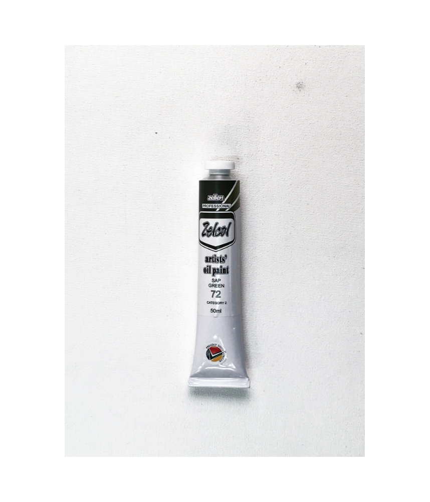 Zellen ZELCOL ARTIST OIL PAINT 50ml tub - Sap Green