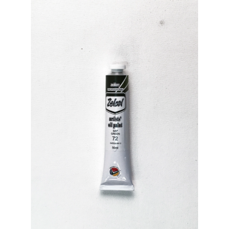 Zellen ZELCOL ARTIST OIL PAINT 50ml tub - Sap Green