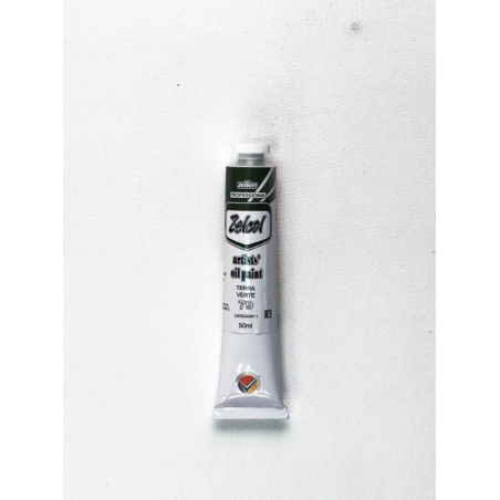 Zellen ZELCOL ARTIST OIL PAINT 50ml tub - Terra Verte