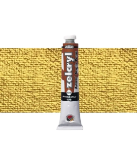 Zellen Zelcryl Acrylic Paint 50ml 191 Antique Gold