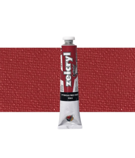 Zellen Zelcryl Acrylic Paint 50ml 181 Pyrrole Red Deep