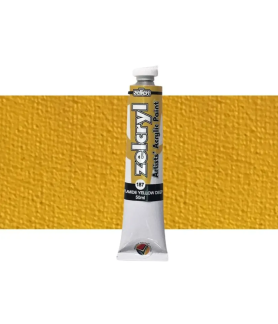 Zellen Zelcryl Acrylic Paint 50ml 187 Arylimide Yellow Deep