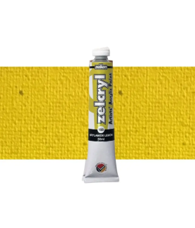 Zellen Zelcryl Acrylic Paint 50ml 168 Arylimide Lemon