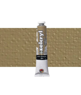 Zellen Zelcryl Acrylic Paint 50ml 149 Buff Titanium