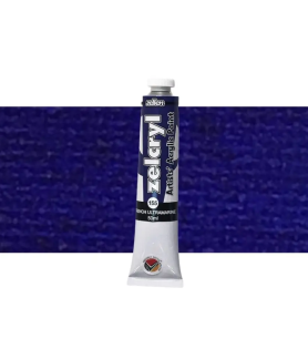 Zellen Zelcryl Acrylic Paint 50ml 155 French Ultramarine