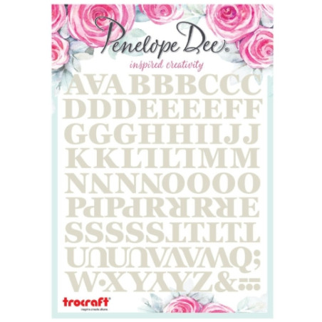 Penelope Dee - Desert Rock Alpha Sticker: Cream UC