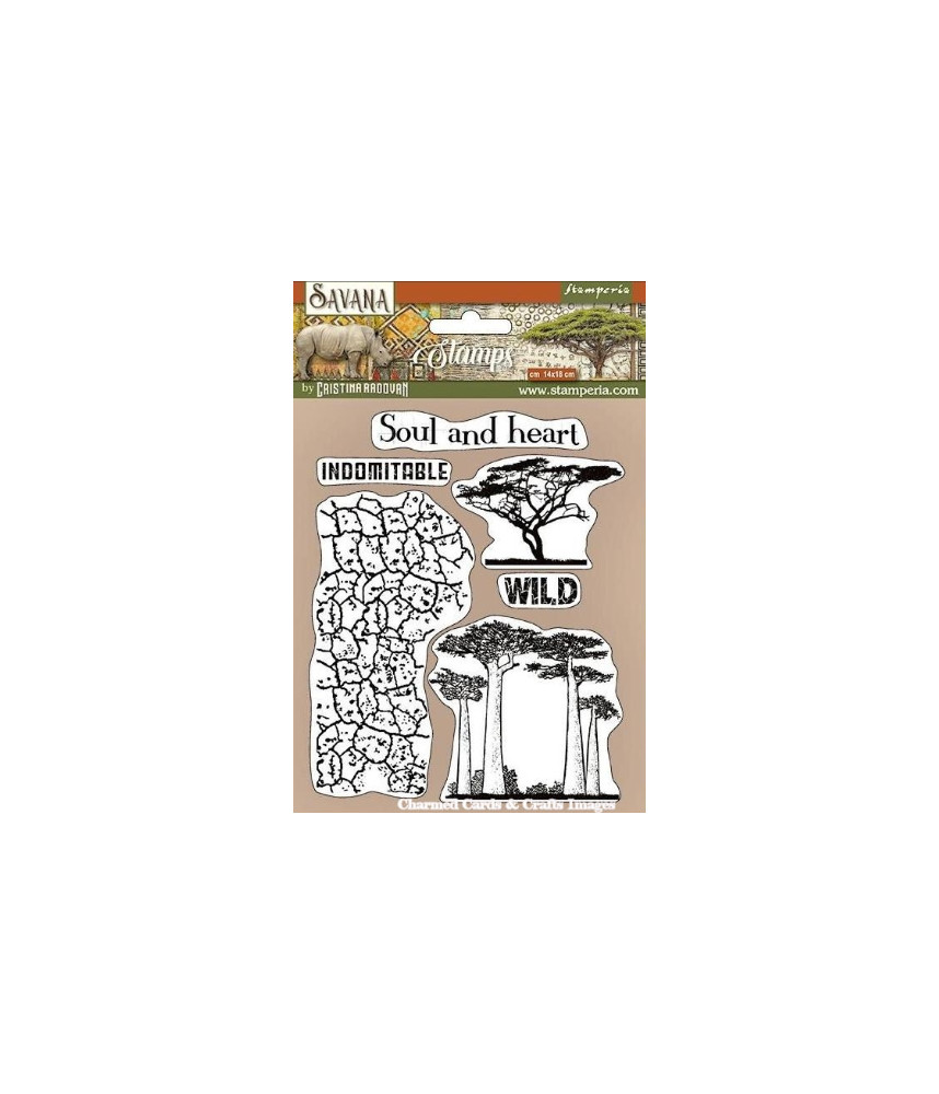 Stamperia - Savanna Soul and Heart