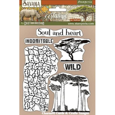 Stamperia - Savanna Soul and Heart