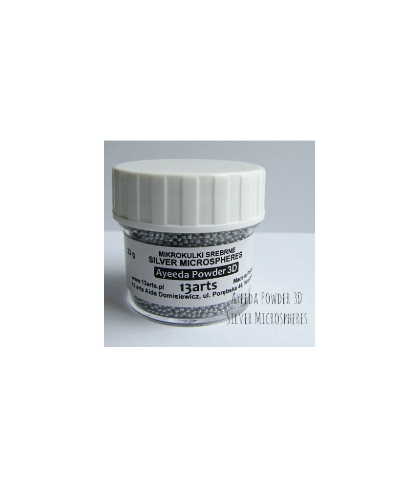 13 Arts Ayeeda Powder 3D Silver Micro Beads 23g