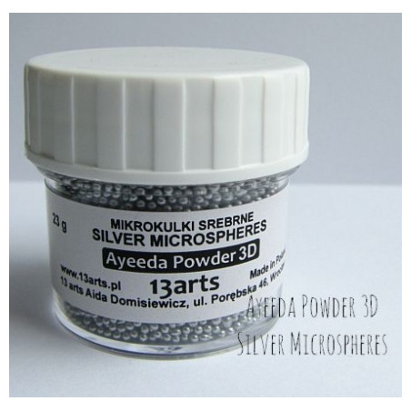 13 Arts Ayeeda Powder 3D Silver Micro Beads 23g