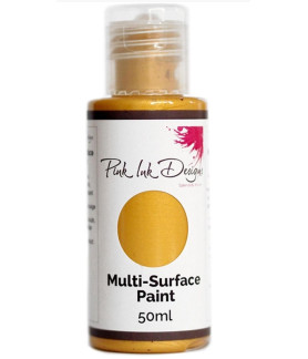 Pink Ink Design - Multi Surface Paint 50ml - Vintage Gold Lustre