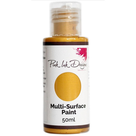 Pink Ink Design - Multi Surface Paint 50ml - Vintage Gold Lustre